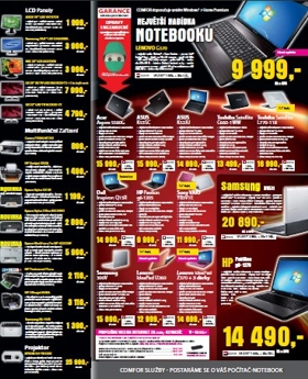 Comfor letáková akce elektro Pelánovi